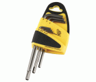 Juego Llaves acodadas hexagonales seguridad Bianditz